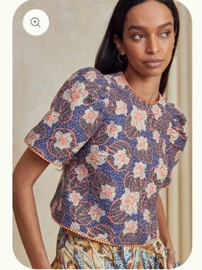 Hunter Bell Olivia Blouse NWT